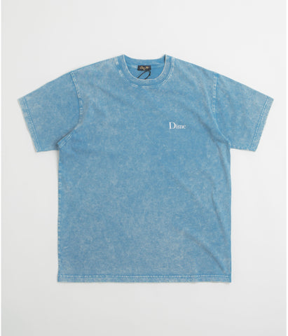 Dime Classic Small Logo T-Shirt - Faded Sky | Flatspot