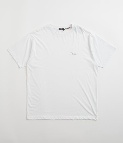 ■Dime■ Classic Small Logo Hooded T-Shirt White Dime Classic Small Logo Hoodie - Ash | Flatspot