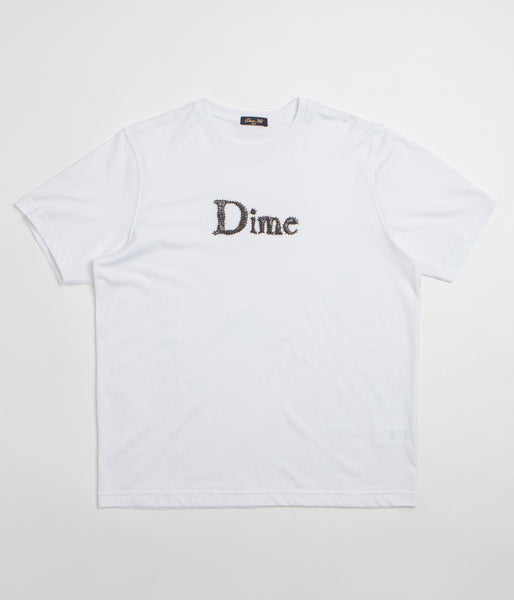 Dime Classic Spiked T-Shirt - White | flatspot