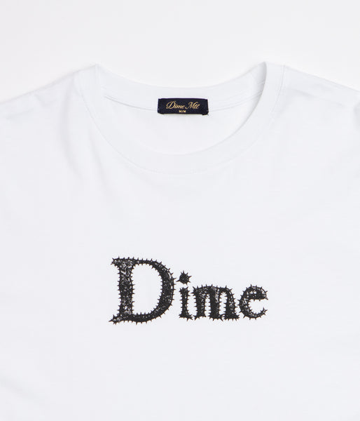 Dime Classic Spiked T-Shirt - White | flatspot