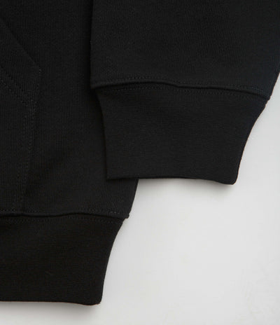 Dime Cursive Hoodie in Black and Gold