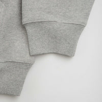 Dime Cursive Hoodie in Heather Grey and Pink thumbnail