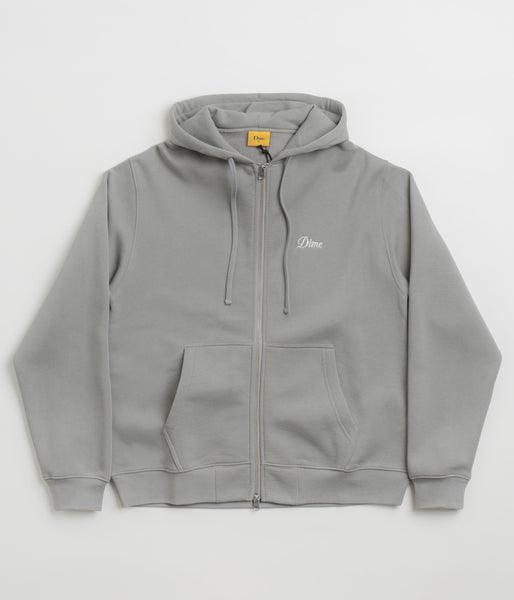 DIME｜HOODIES/ZIP-UPS (Dimeskate Hoodie (DIMESP2314 RAI) Dime Cursive Small Logo Zip Hoodie (Black) – Plus Skateboarding