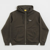 Dime Cursive Zip Hoodie - Vintage Black thumbnail