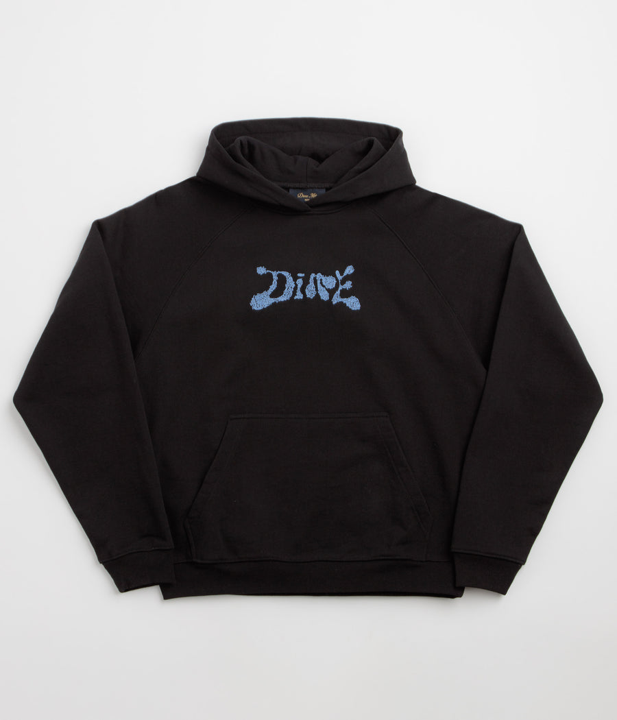 Dime Finger Print Hoodie - Black
