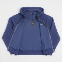 Dime Friends Full Zip Hoodie in Night Blue thumbnail