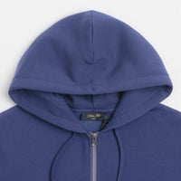 Dime Friends Full Zip Hoodie in Night Blue thumbnail