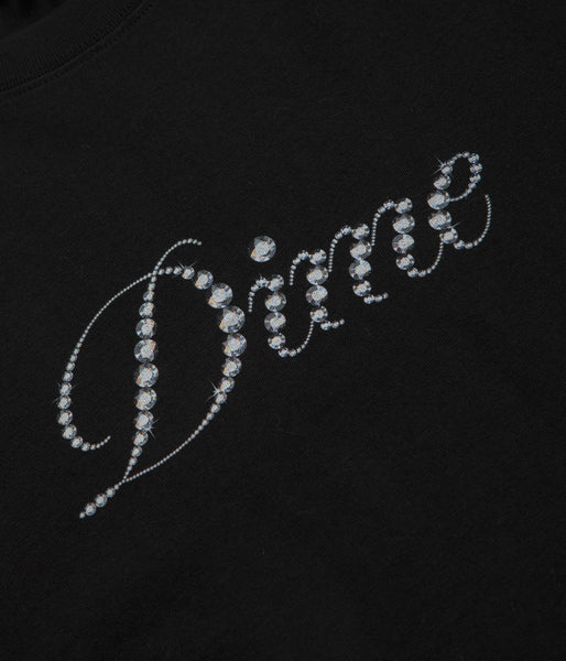 dime-icy-cursive-t-shirt-black