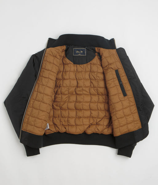 Dime Insulated Bomber Jacket - Black | flatspot