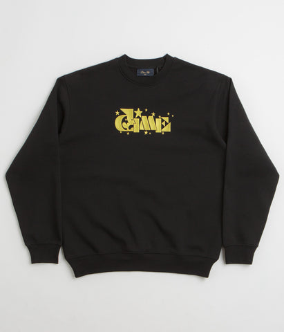 【DIME】Classic Small Logo Crewneck / Black Dime Classic Small Logo Crewneck Black | SOMEWHERE®