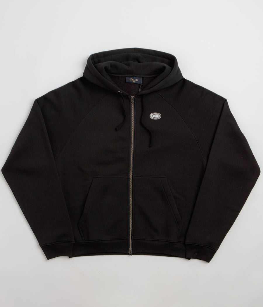 Dime Marathon Full Zip Hoodie - Black