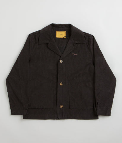 dime-printed-cord-jacket-black