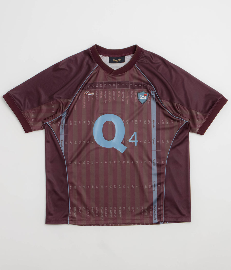 Dime Q4 Jersey - Burgundy