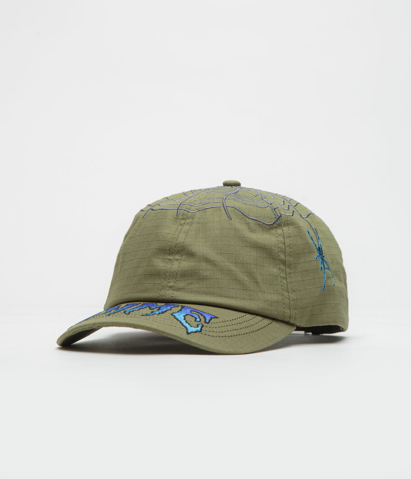 Dime Spider Low Pro Cap in Army Green