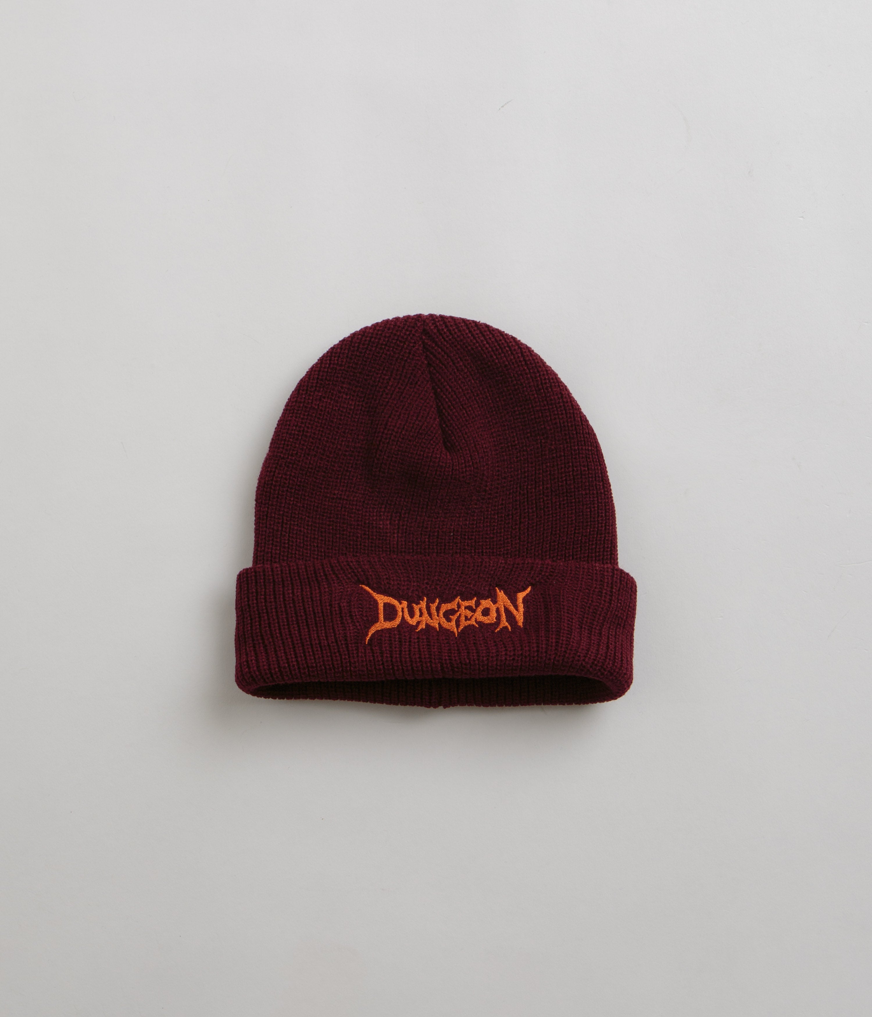 Dungeon Logo Beanie - Burgundy