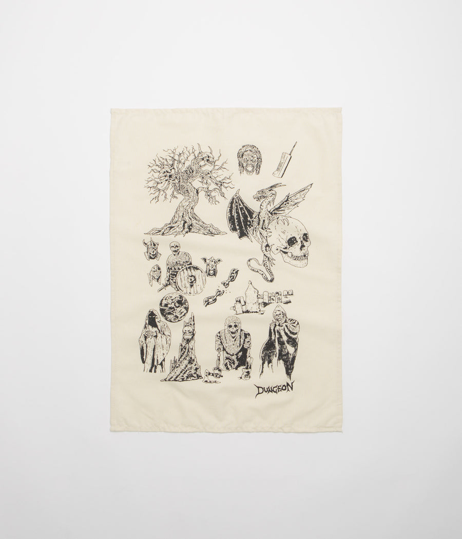 Dungeon Nightwinds Tea Towel - Natural