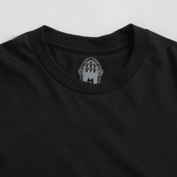 Dungeon Portcullis Logo Long Sleeve T-Shirt - Black thumbnail