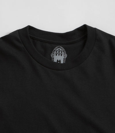 Dungeon Portcullis Logo Long Sleeve T-Shirt - Black