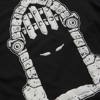 Dungeon Portcullis Logo Long Sleeve T-Shirt - Black thumbnail