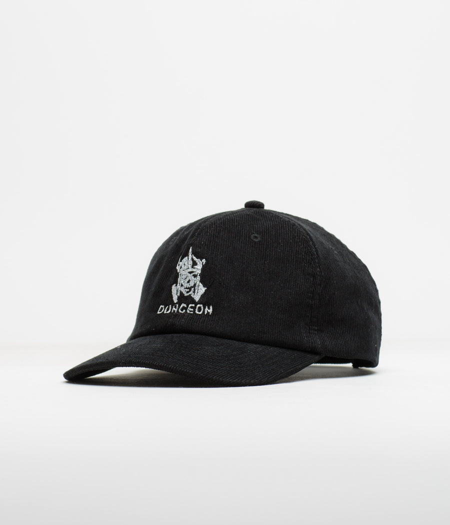 Dungeon Riddle Master Cord Cap in Black