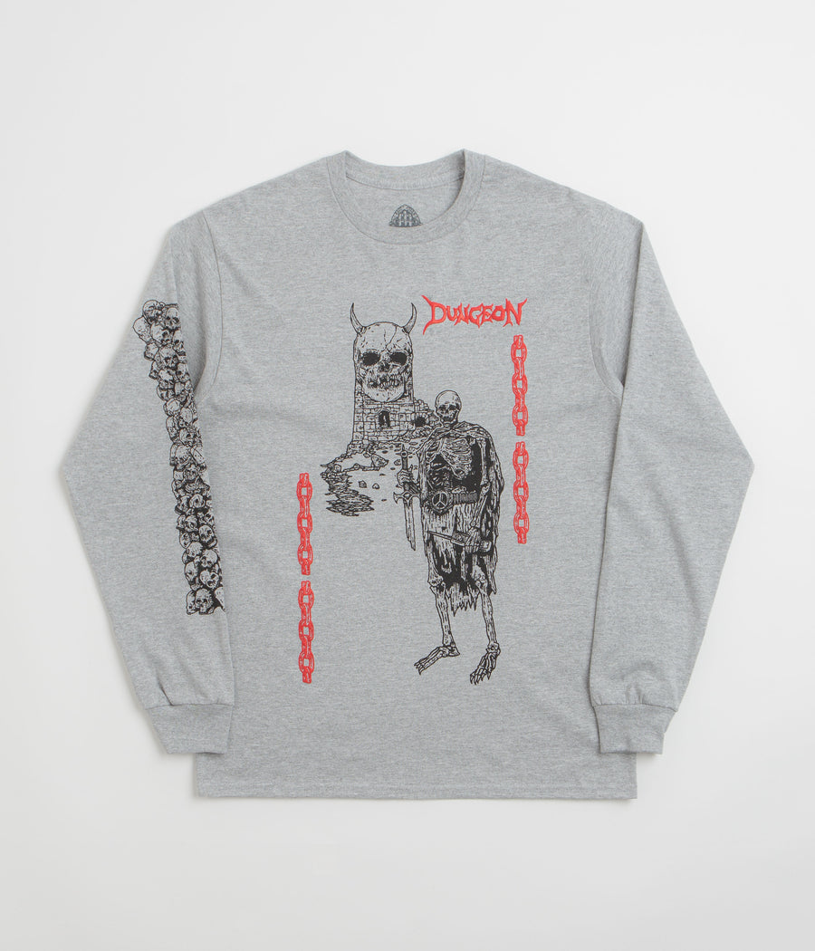 Dungeon Tyranny Long Sleeve T-Shirt - Grey