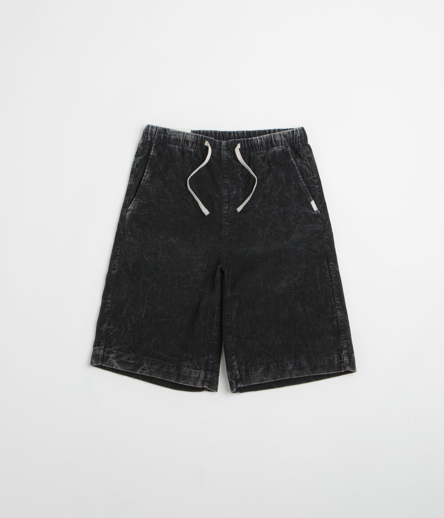 Element Big Corduroy Shorts in Vintage Black