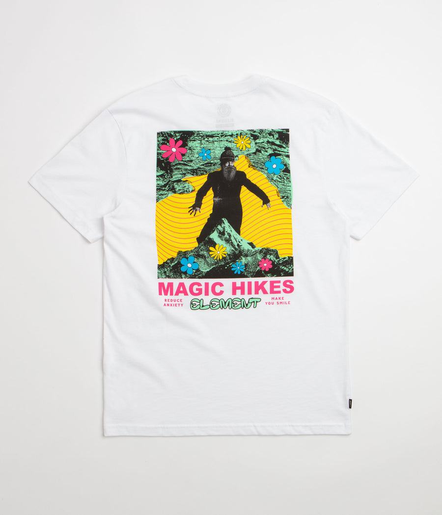Element Magic Hikes T-Shirt - Optic White