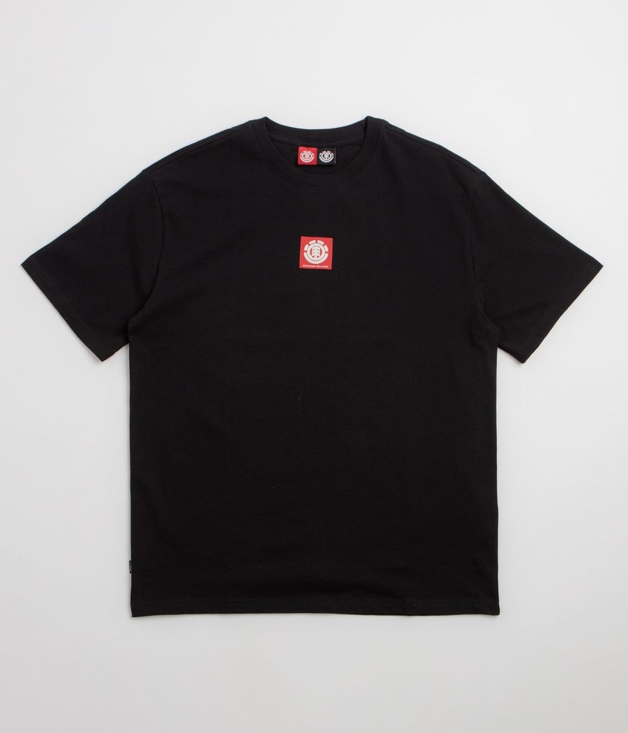 Element Square Logo T-Shirt - Flint Black