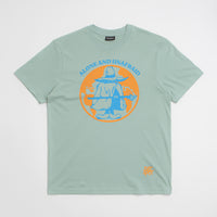 Flatspot Alone And Unafraid T-Shirt - Blue Aloe thumbnail