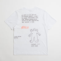 Flatspot FS Is My Happy Place T-Shirt - White thumbnail
