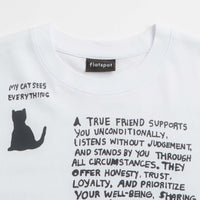 Flatspot FS Is My Happy Place T-Shirt - White thumbnail
