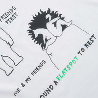 Flatspot FS Is My Happy Place T-Shirt - White thumbnail