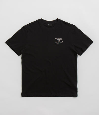 Flatspot x Yallah T-Shirt - Black