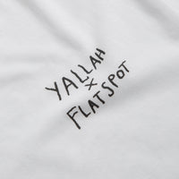 Flatspot x Yallah T-Shirt - White thumbnail