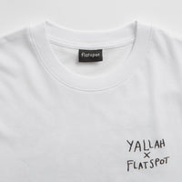 Flatspot x Yallah T-Shirt - White thumbnail