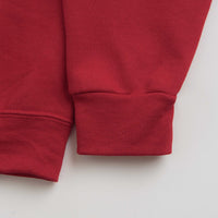 Frog Caterpillar Crewneck Sweatshirt - Red thumbnail