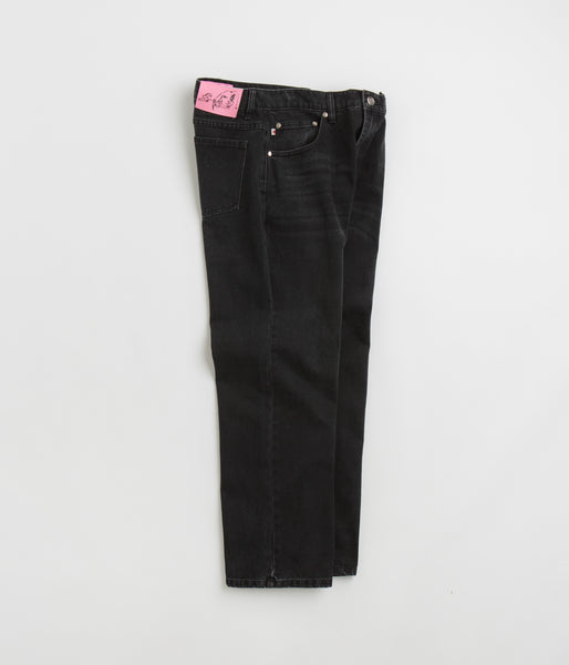 Relaxed Fit Bootcut Jean (Black) – frog skateboards