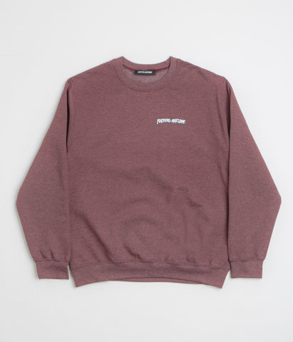 Fucking Awesome Believe Crewneck Sweatshirt - Maroon | Flatspot