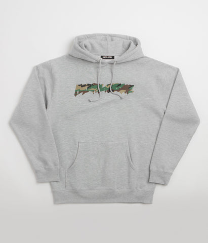 TTTMSW 25AW Camo logo hoodie（ASH） Fucking Awesome Camo Logo Hoodie - Ash Heather | flatspot