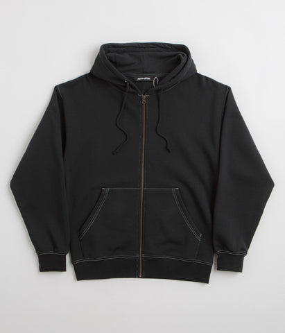 【FUCKING AWESOME】 CONTRAST STITCH HOODIE BLACK fucking-awesome-contrast-