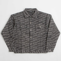Fucking Awesome Herringbone Work Jacket in Black and Light Grey thumbnail