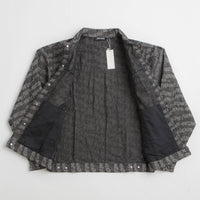Fucking Awesome Herringbone Work Jacket in Black and Light Grey thumbnail