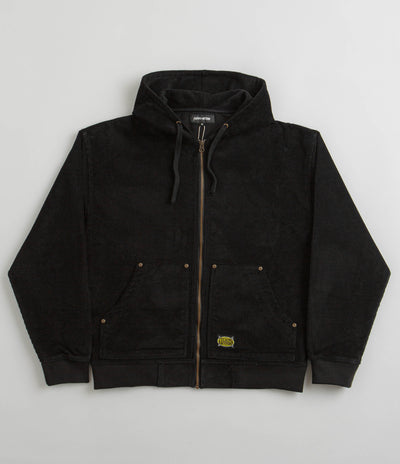 Fucking Awesome KO Corduroy Zipped Hoodie - Black