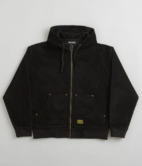 Fucking Awesome KO Corduroy Zipped Hoodie - Black