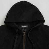 Fucking Awesome KO Corduroy Zipped Hoodie - Black thumbnail