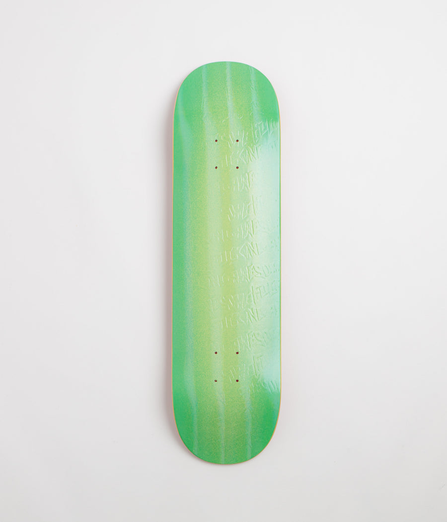Fucking Awesome Neon Stamp Embossed Deck - Green