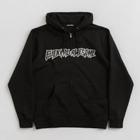 Fucking Awesome Stamp Logo Zip Hoodie - Black thumbnail