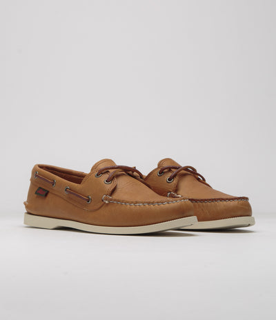 G.H. Bass Jetty III 2 Eye Boater Shoes  in Brown