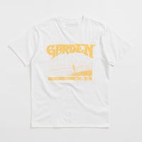 Garden Not A Race T-Shirt - White / Gold thumbnail