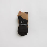 Gramicci Basic Crew Socks - Black / Multi thumbnail